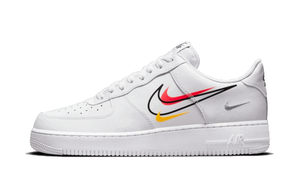 AF1 Multi-Swoosh White