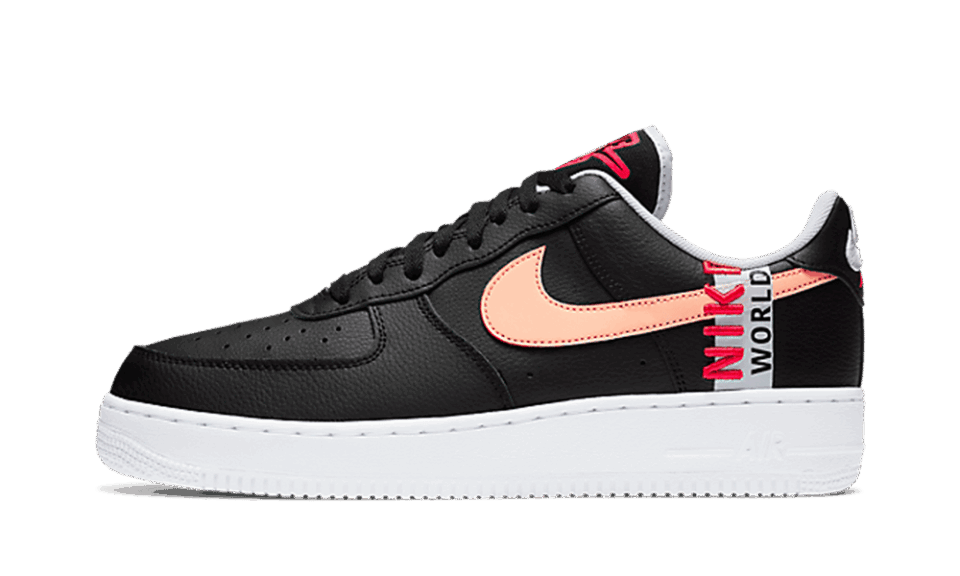 AF1 Pack Black Flash Crimson