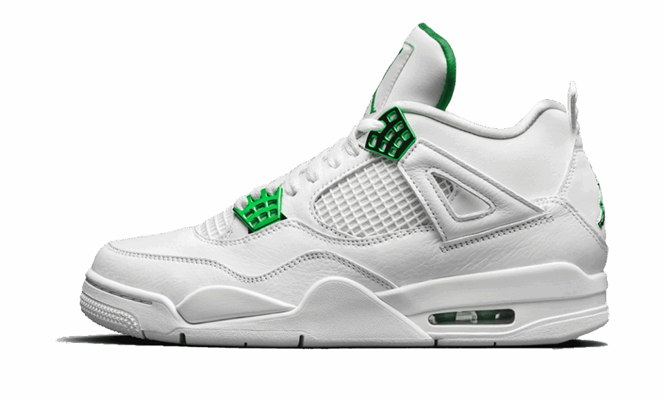 AJ4 Metallic Green