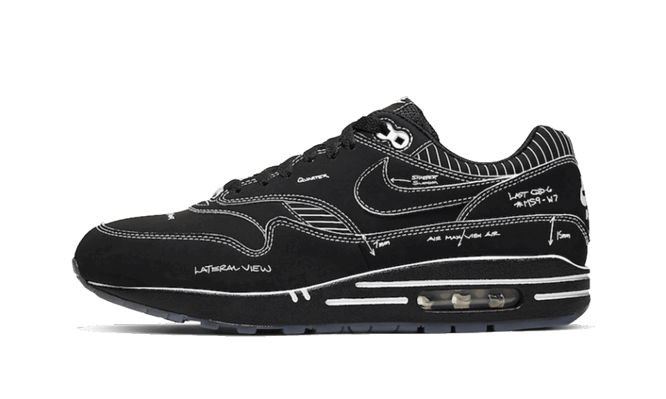 Air Max 1 Sketch to Shelf Black