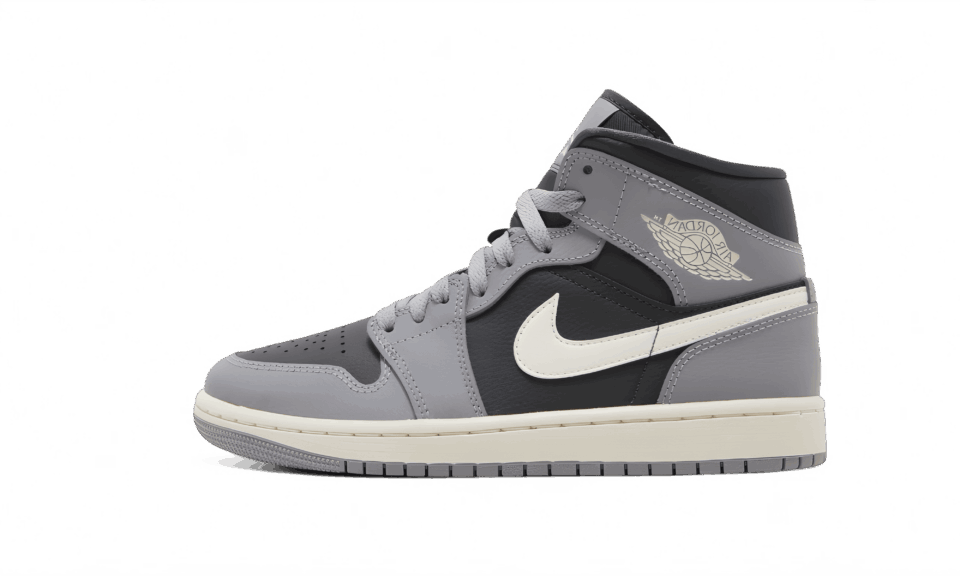AIR JORD4N 1 MID ‘CEMENT GREY’