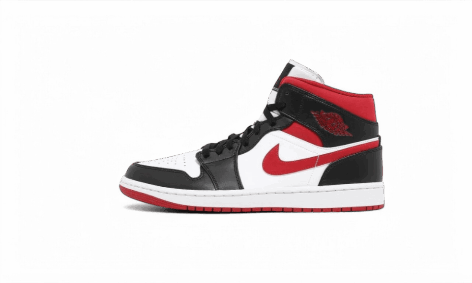 AIR JORD4N 1 MID ‘BLACK GYM’