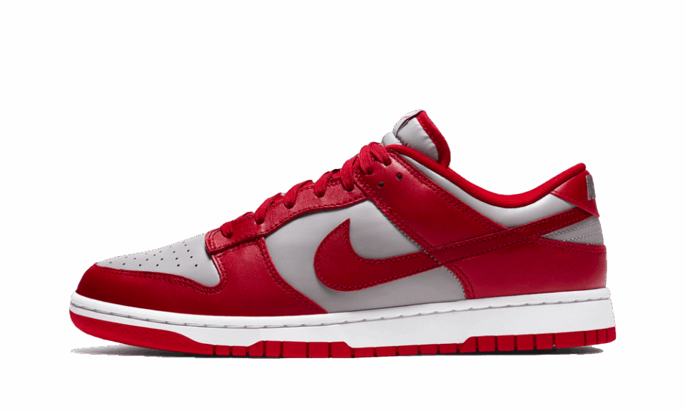 DUNK Grey Varsity Red