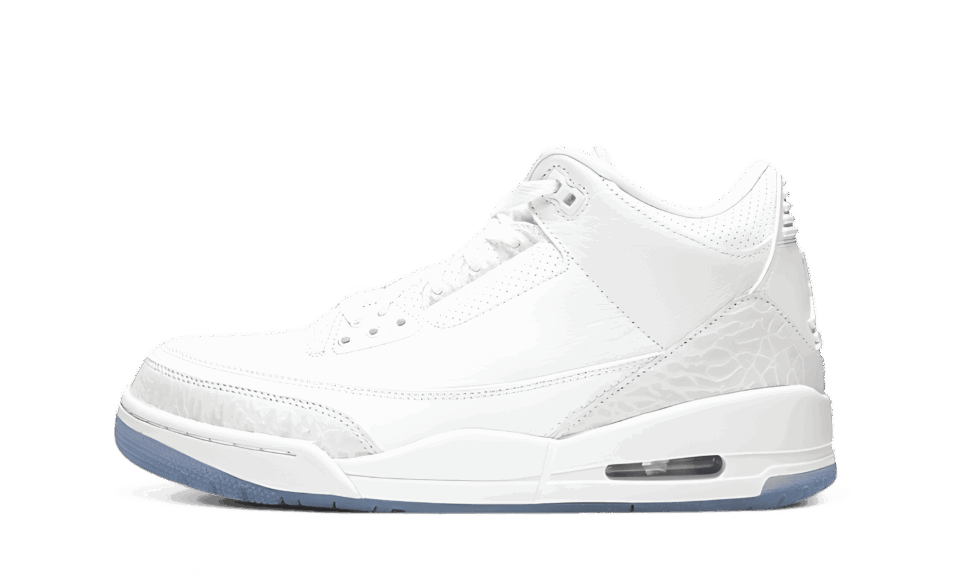 AJ3 RETRO “PURE WHITE