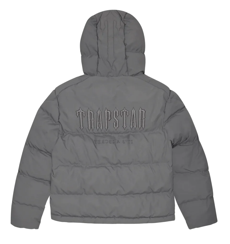 TRAPSTA DECODED HOODED PUFFER JACKET