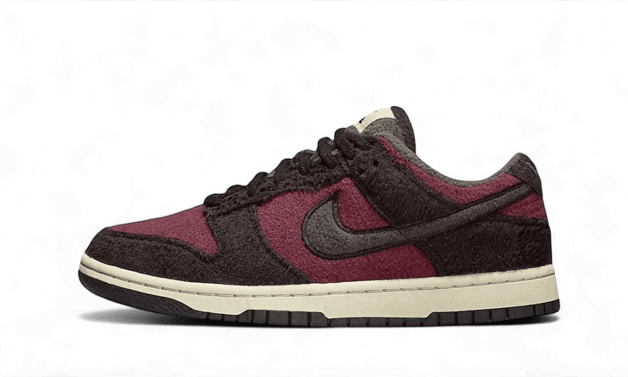 Dunk Low Fleece Burgundy Crush
