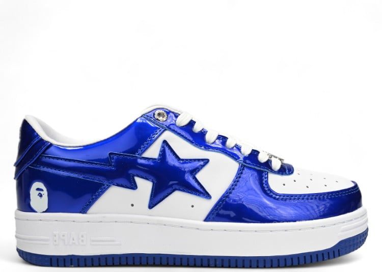 BAPE STA 'BLUE AND WHITE MIRROR'