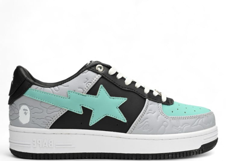 BAPE STA 'GREY BLACK GREEN'