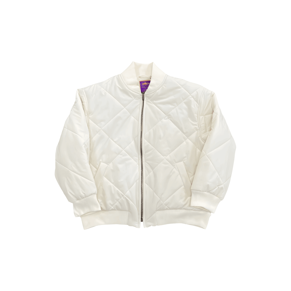 CHAQUETA BOMBER-BLANCA CRTZ