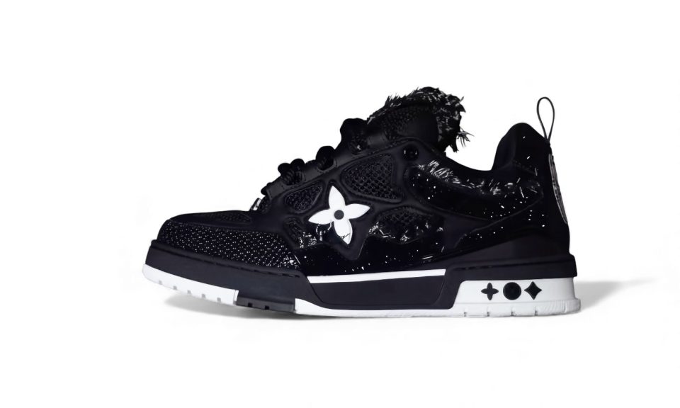 L-V Skate Denim Crystal Black
