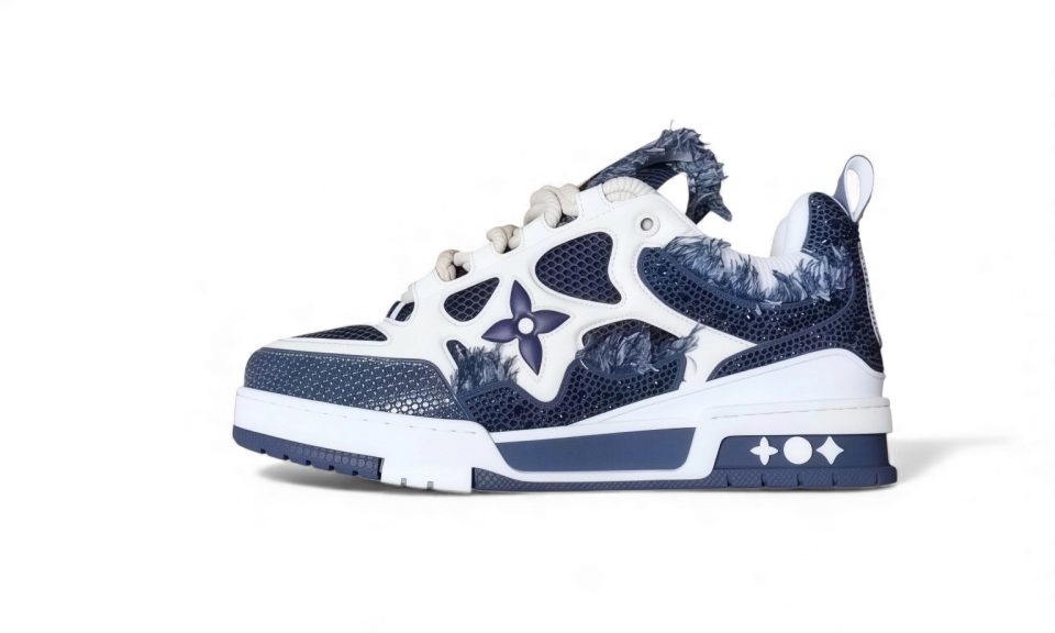 L-V Skate Denim Crystal Blue